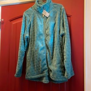 Jason Maxwell Jacket Brand New Size Large Mineral Blue Color